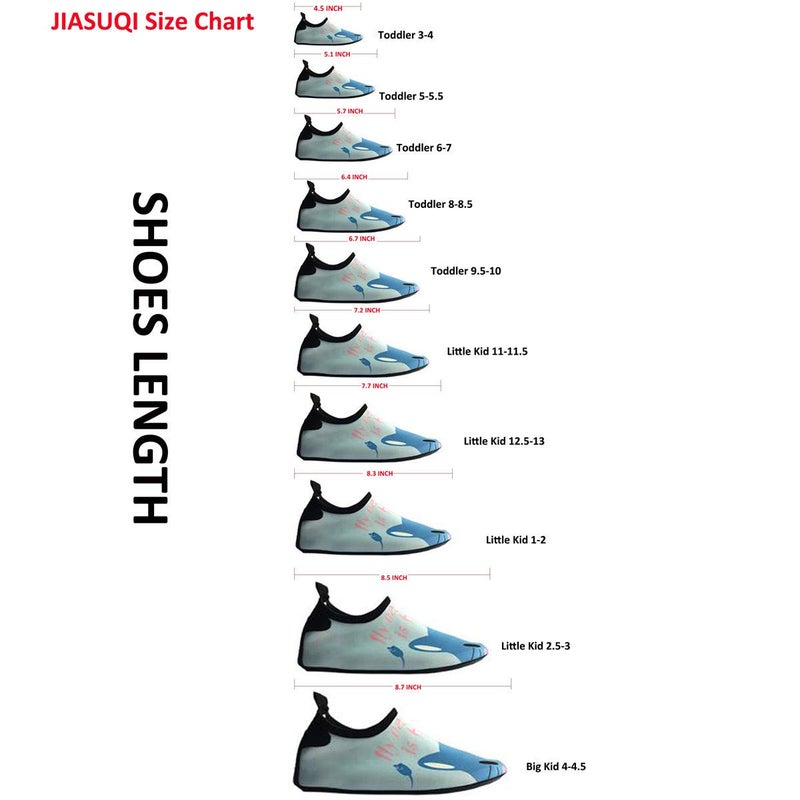 JIASUQI Quick Dry Beach Walking Water Shoes for Kids Boys Gilrs Dot Black US 2.5-3 M Little Kid - Image 3